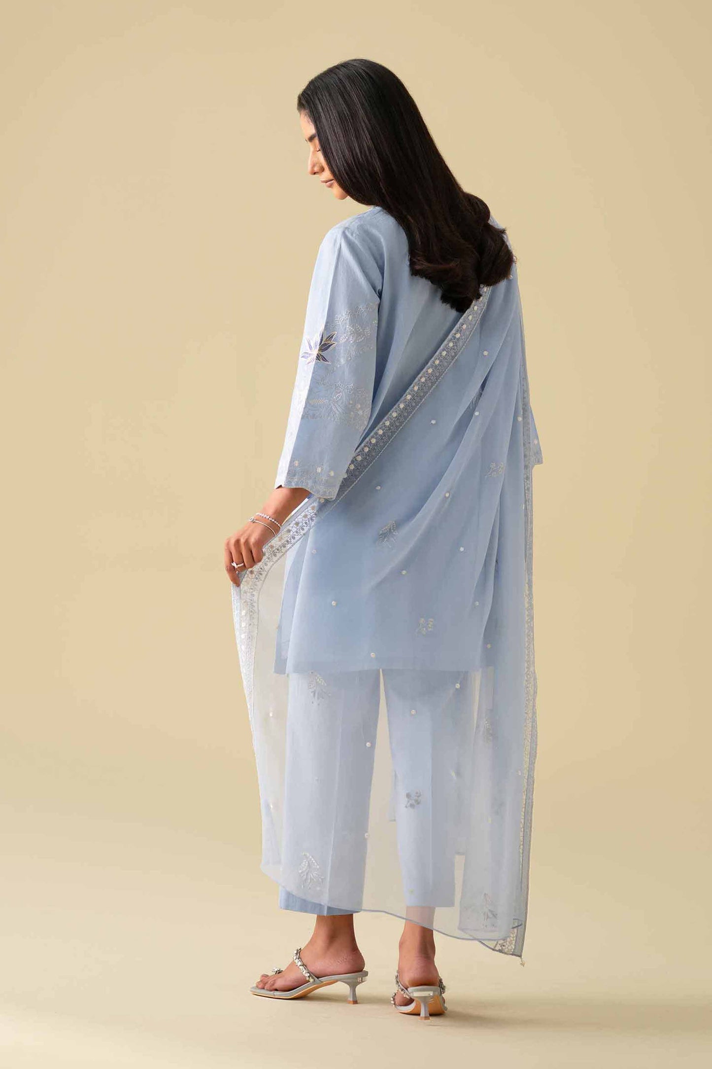 3 Piece - Embroidered Suit