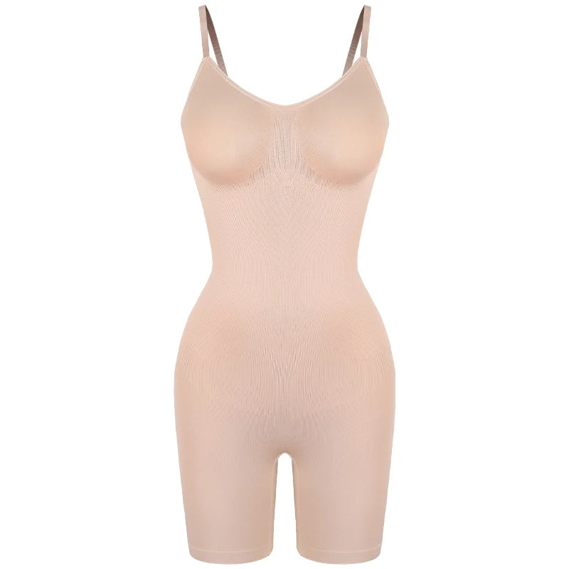 Women Full Body Shaper Bodysuit Tummy Control Waist Trainer Butt Lifter Shapewear Tank Top