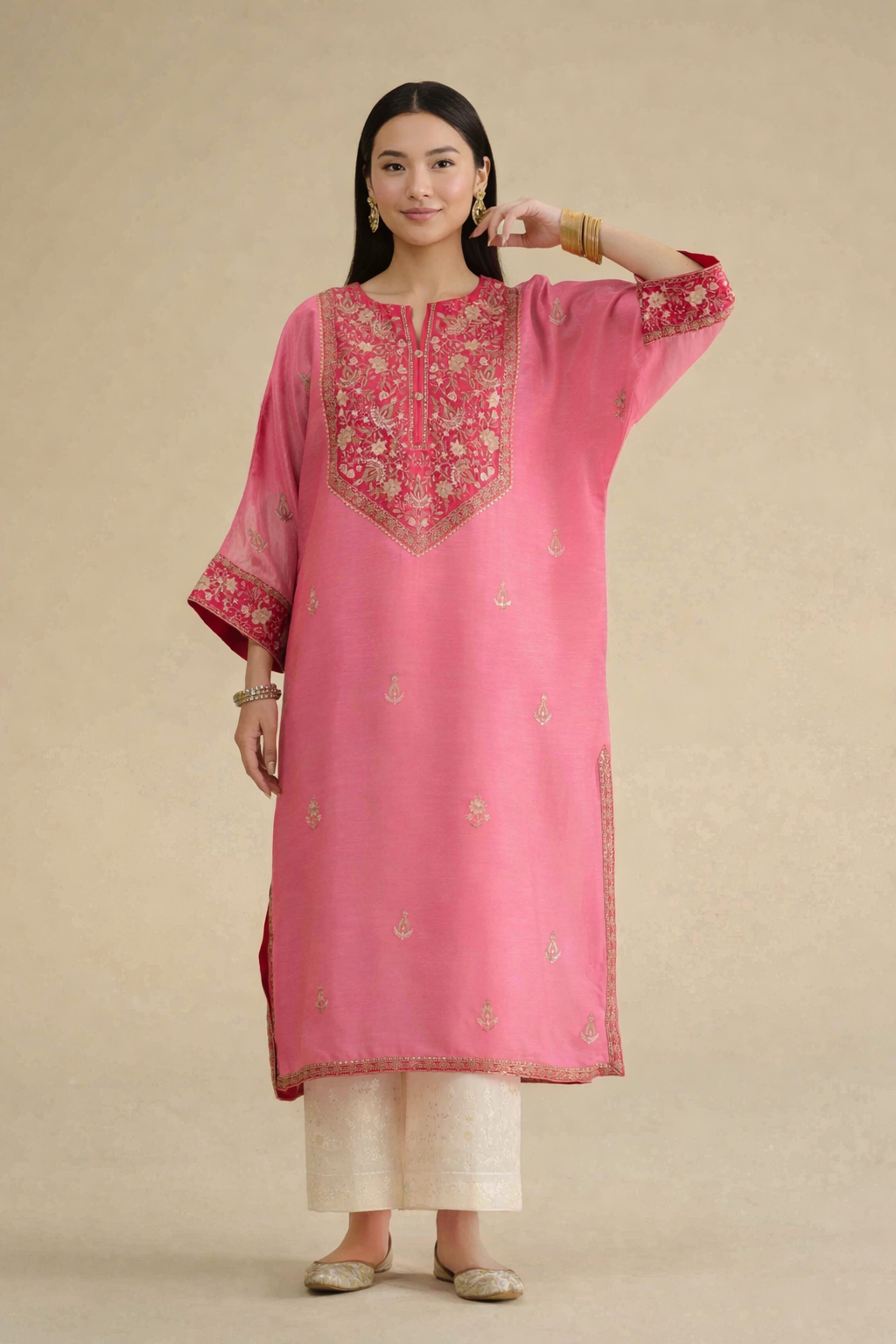 Embroidered Shirt - KFE26-07