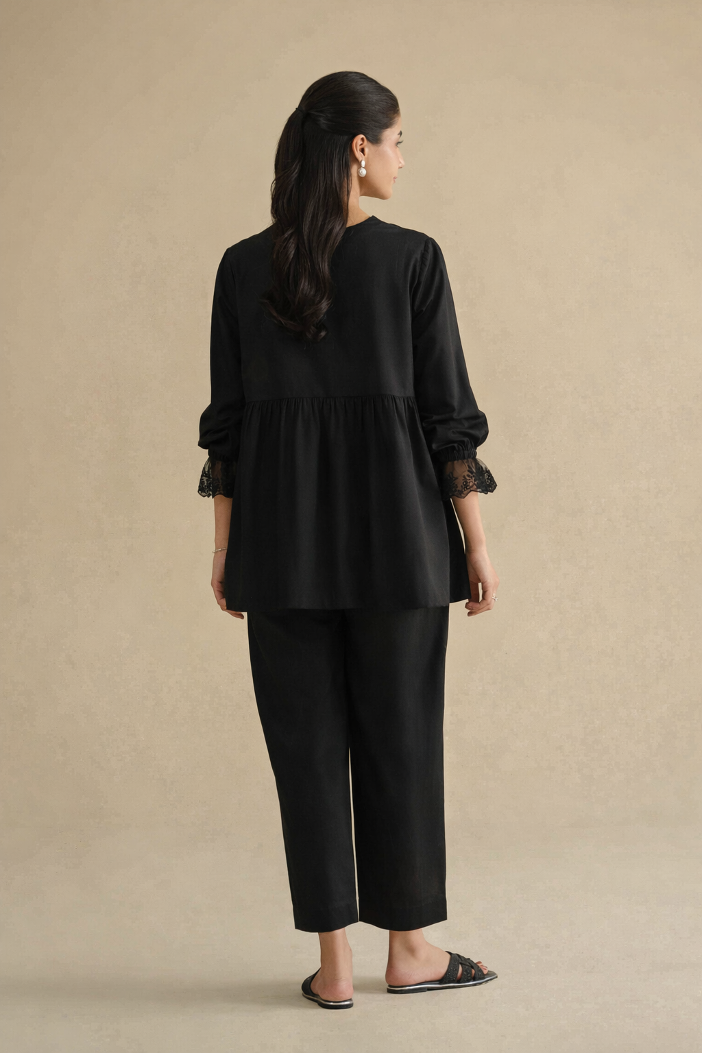 2 Piece - Embroidered Loungewear - KLS26-05