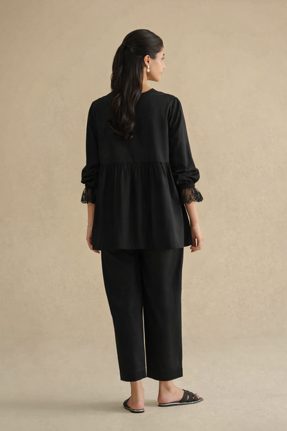 2 Piece - Embroidered Loungewear - KLS26-05