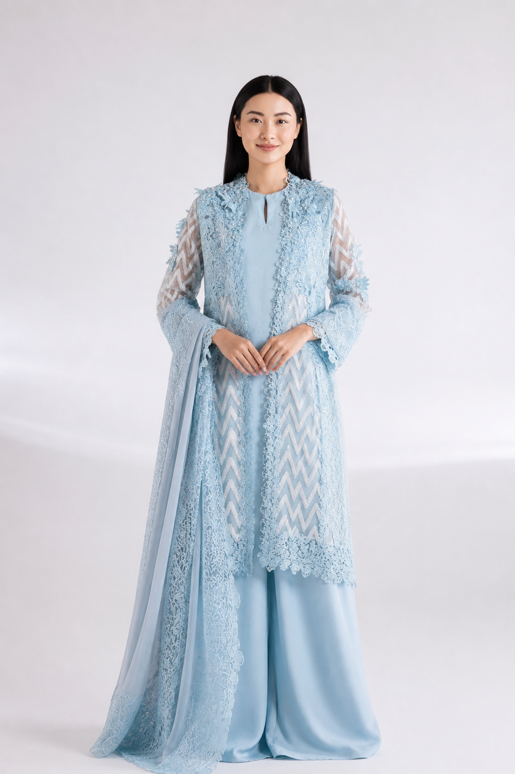 Stitched Exclusive Embroidered Suit