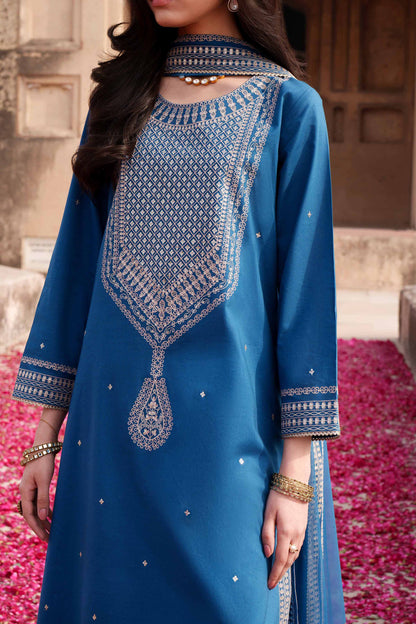 3 Piece - Embroidered Suit - KFE26-133