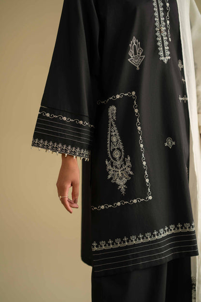 3 Piece - Embroidered Suit - KFE26-84