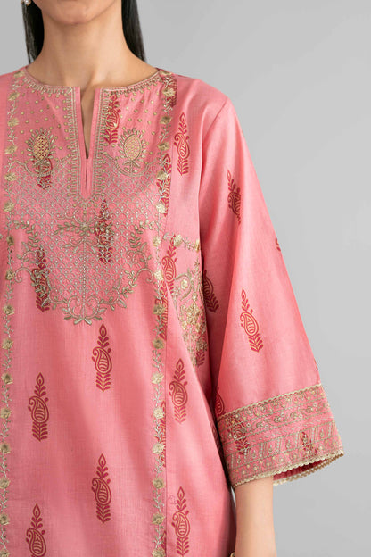 3 Piece - Printed Embroidered Suit - PMD26-42 M