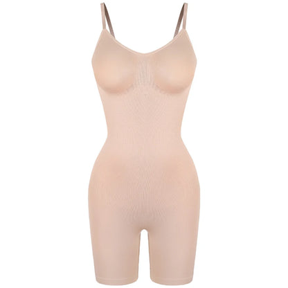 Women Full Body Shaper Bodysuit Tummy Control Waist Trainer Butt Lifter Shapewear Tank Top